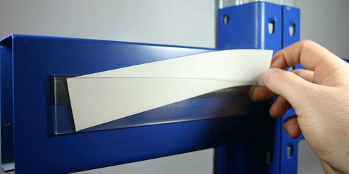 Warehouse racking label - warehouse,