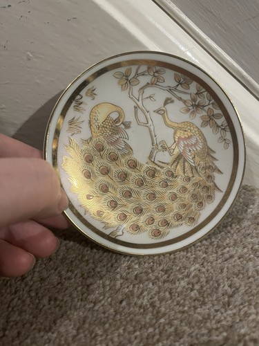 Small japanese porcelain plate - japanese,
