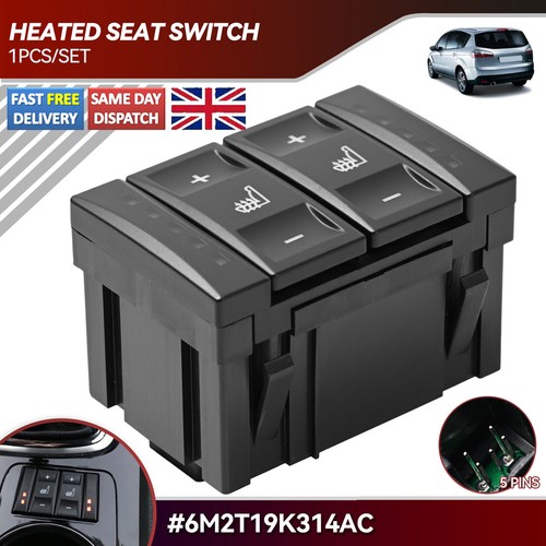 Heated seat switch double - seat,