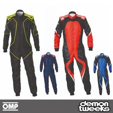 OMP KS-3X Art Kart Suit (Adult & Child Sizes) - FIA 8877-2022 Grade 1 Approved