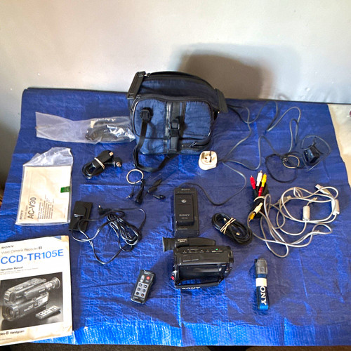 Sony handycam ccd tr105e - sony, ccd-tr105e