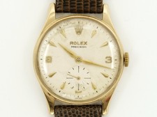Rolex Precision 9ct Gold -