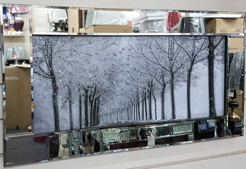 Black white woods d - &,