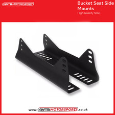 Universal Bucket Seat Side Mounts (M8 and M10) OMP/Sparco Competition Seats