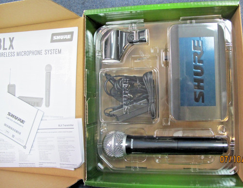 Shure blx4 pg58 wireless live - shure,