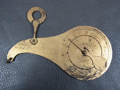 Antique brass letter postal