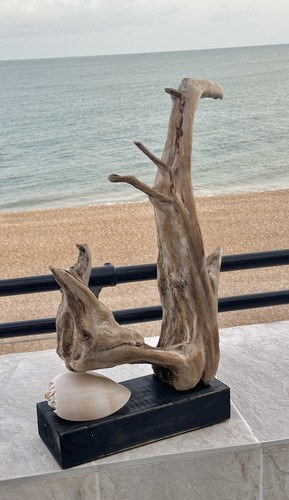 Driftwood sculpture authentic - sculpture,