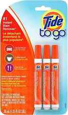 Tide To Go Instant Stain Remover Liquid Pens  1.01 FL OZ - 3  PENS