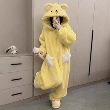 Cardcaptor Sakura Fleece Pajamas Sleepwear Cosplay Costume Anime Onesie11 Outfit