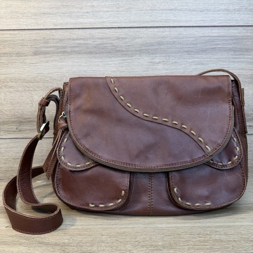 Lucky brand cognac - lucky, leather