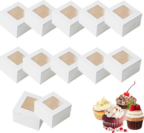Pieces white cupcake - 12 pieces,