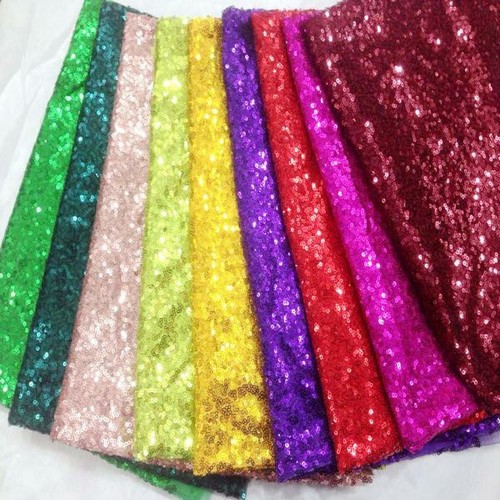 3mm mini sequin fabric - sequin, 2w