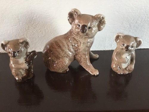 Beswick koala family numbers - koala,