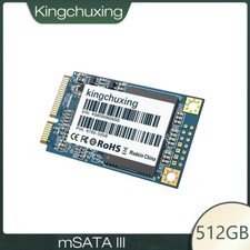 Kingchuxing SATA3 mSATA SSD 512GB Mini Sata Internal Solid State Hard Drive Disk