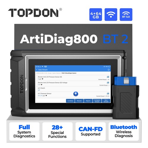 Topdon artidiag800bt2 all - topdon,