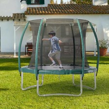 Outdoor Trampoline with Safety Enclosure Net and Ladder 6ft 8ft 10ft 12ft 14ft