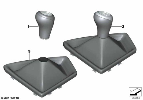 Bmw genuine gear - shift, knob
