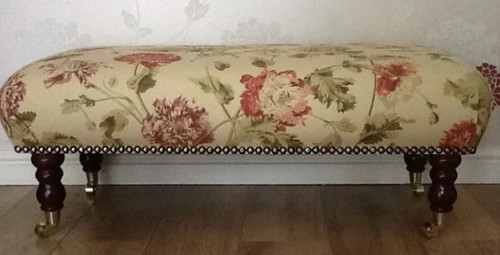 New footstool laura - footstool,