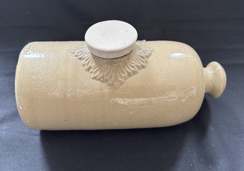 Glazed stoneware bedwarmer