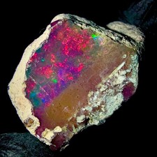 Opal Raw, Black Fire Opal
