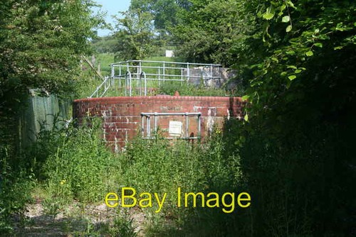 Photo 6x4 sewage works banks - works,