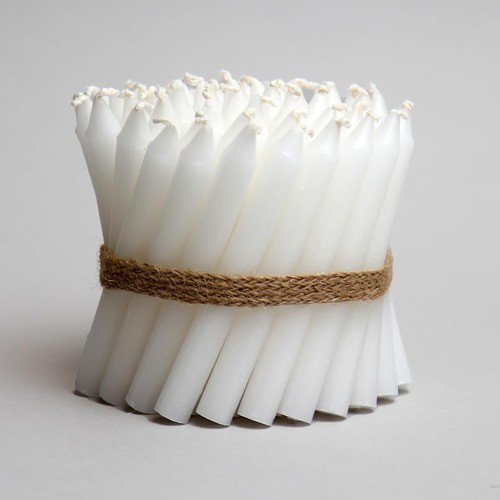 Box white christingle - of,