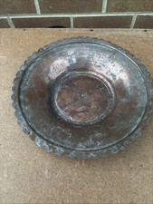 Vintage Copper Tone Patterned