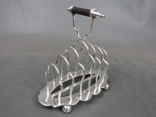 Antique silver plated slice - silver,
