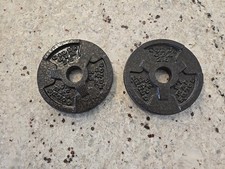 Gold’s Gym Set Of 2 - 2.5 lbs Barbell Plate Weights 5 Pounds Total