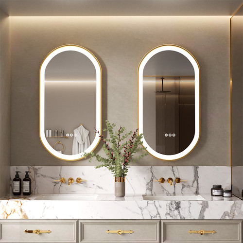 Glam smart led bathroom mirror - glam,