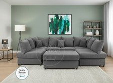 New U Shape Cinema Fabric Sofa