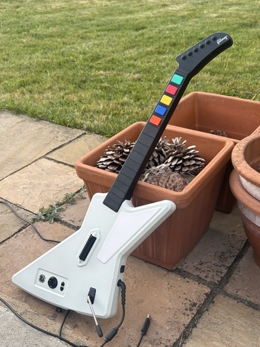 Xbox 360 guitar hero gibson - guitar,