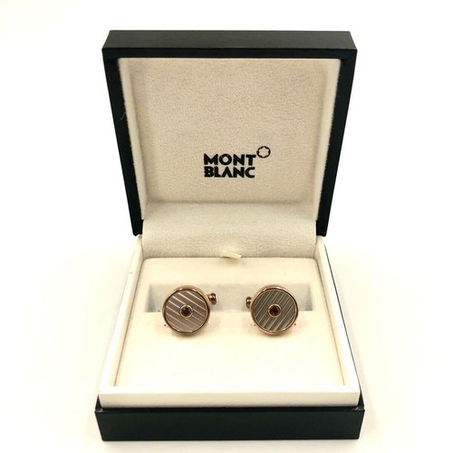 Montblanc white star - montblanc, cufflinks