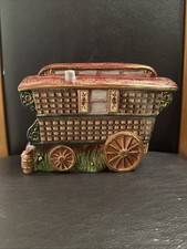 Royal Worcester Reading Gypsy Caravan At Appleby Fair Incredibly Rare