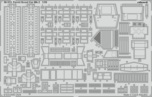Parts for ferret scout car - ferret,