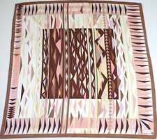 Vacco silk scarf - Brown /