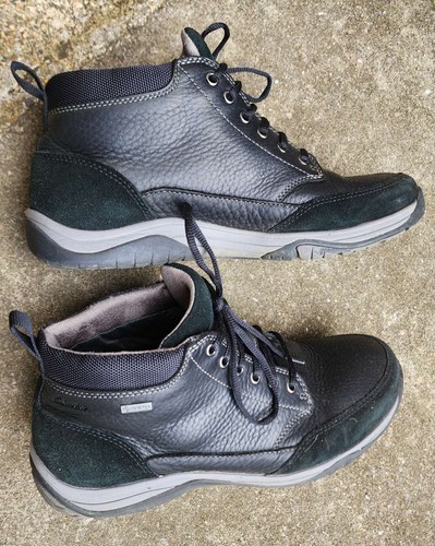 Clarks gore tex black - black, leather
