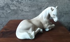 Beautifully Crafted Lladro Little Horse Resting Figurine: Number 1203