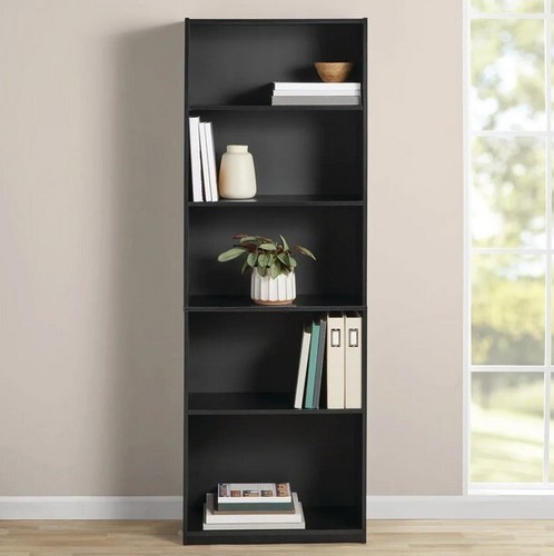 Mainstays shelf bookcase - mainstays, 5-shelf