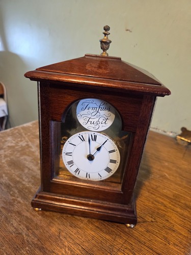 Vintage wooden tempus fugit - wooden,