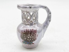 VINTAGE PUZZLE JUG LUCKY WHITE