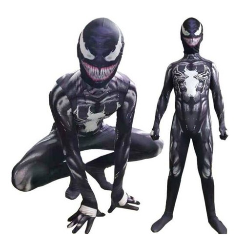 Kids venom spiderman jumpsuit - venom,