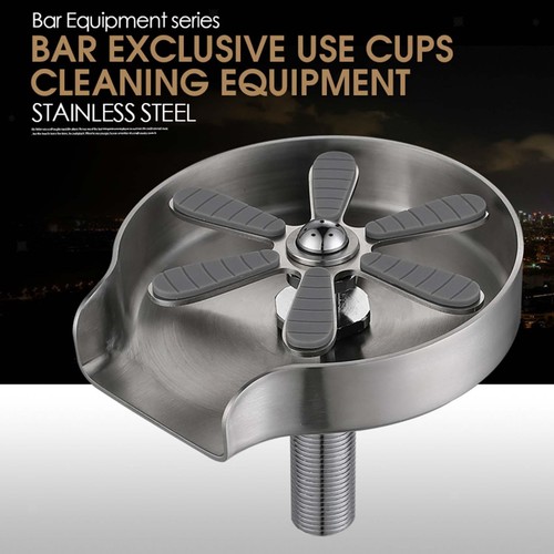Glass rinser for kitchen sinks - glass,