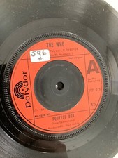 The  who.  Squeeze box.  7”vinyl. 1975.  Polydor