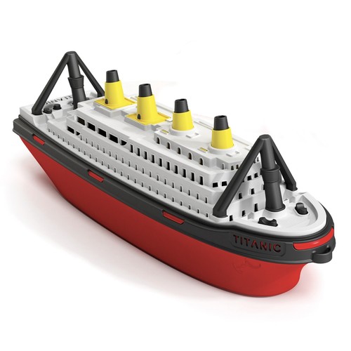 Plastic titanic model ferry - plastic,