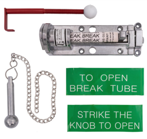 Break glass tube ceramic suit - break,
