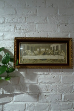 Vintage Print Last Supper