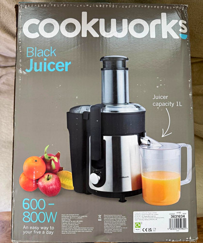 Cookworks centrifugal juicer - cookworks,