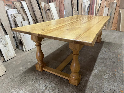 Solid oak refectory - solid,