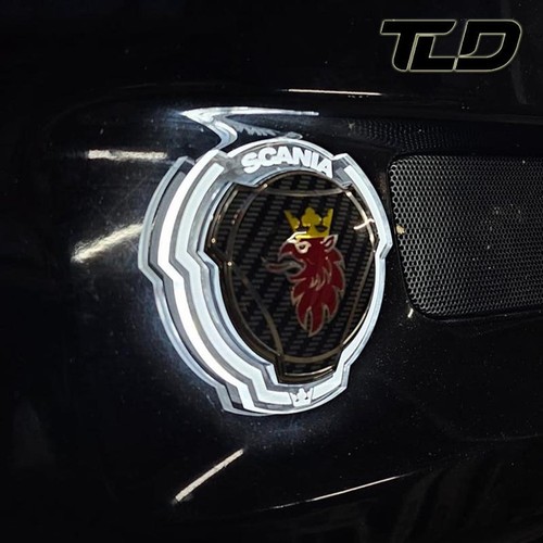 Scania grille emblems carbon - grille,